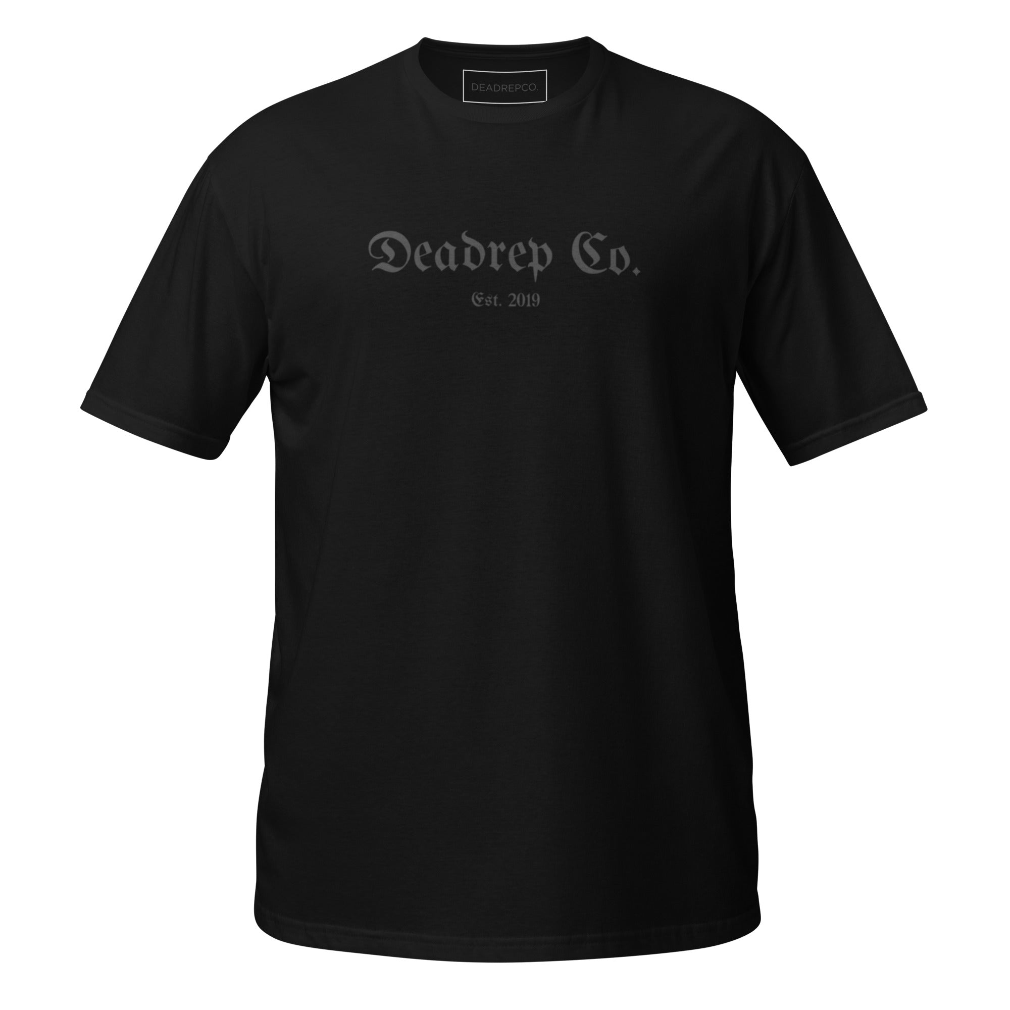 Gothic Font Unisex T-Shirt - Black Alternative Streetwear
